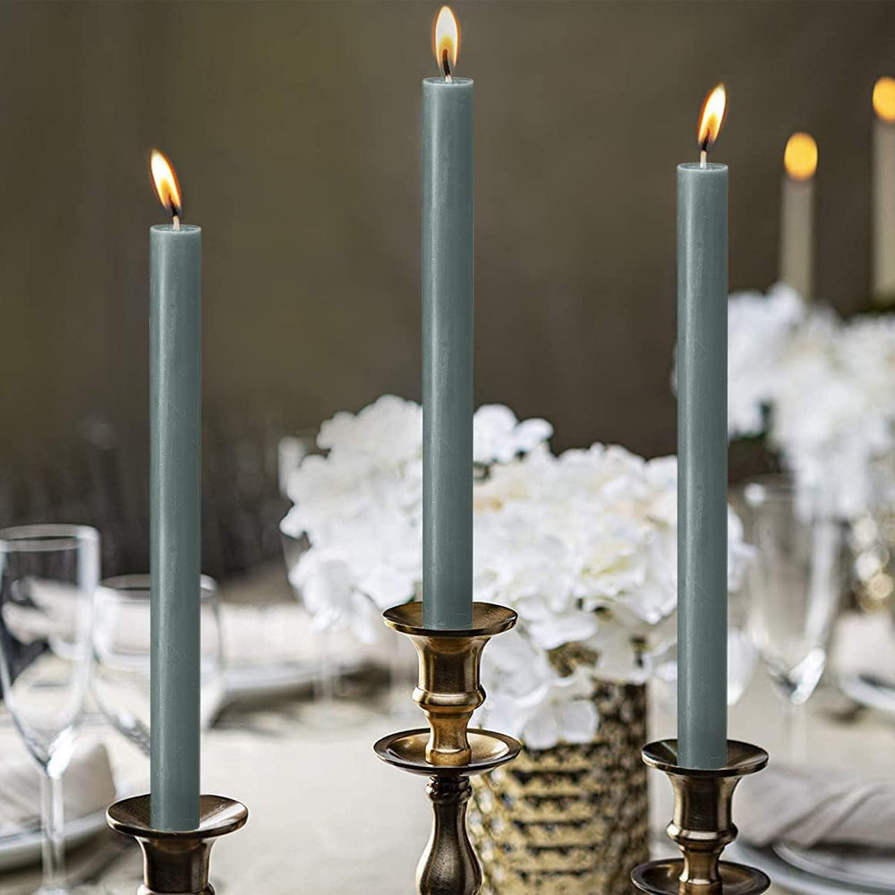 Vela Cónica Rústica 270x23mm Pack.9 Azul Céu 13h