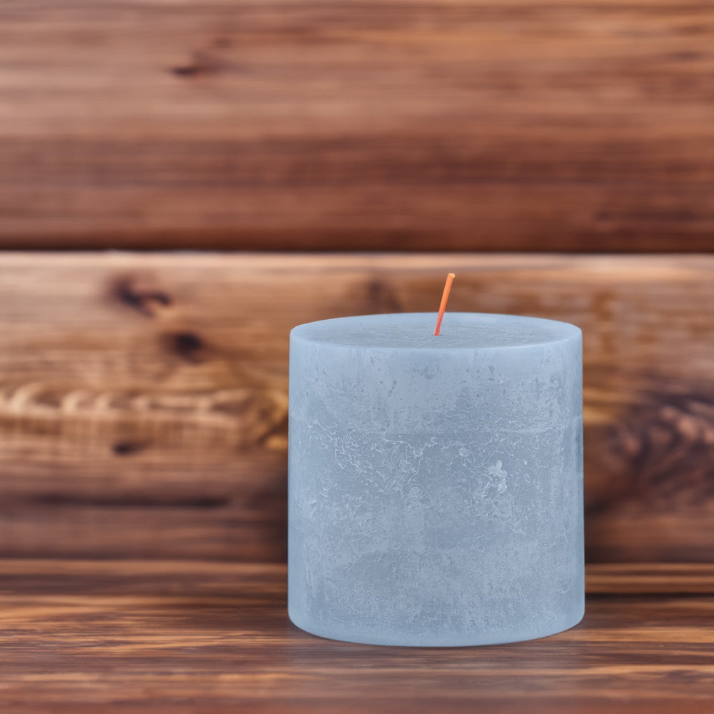 Vela Pilar Rústica 100x100mm Azul Céu 62h