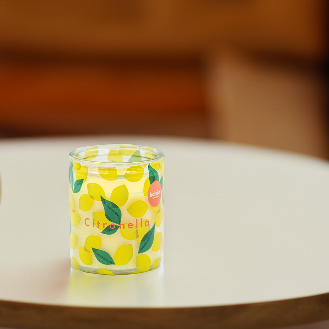 Vela Copo Aromático 82x68mm Citronella 29h