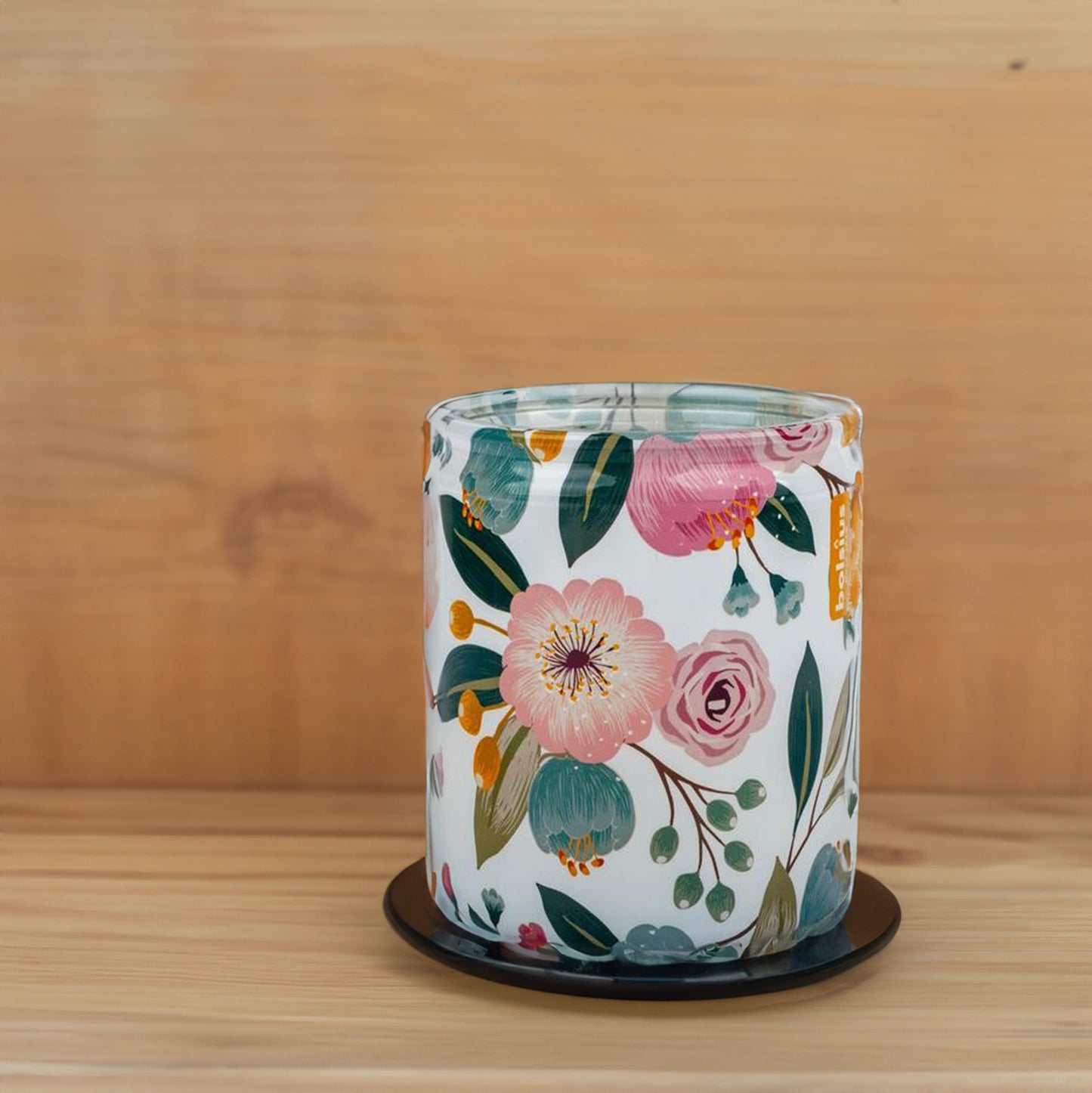 Vela Copo Aromático 82x68mm Flores Brancas 20h