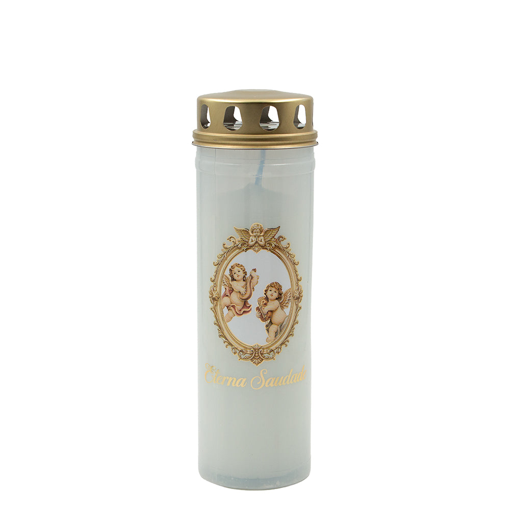 Vela Círio 60LL Planeta Anjos Dourado 340gr