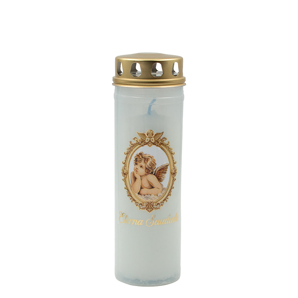 Vela Círio 60LL Anjo Pensador Dourado 340gr