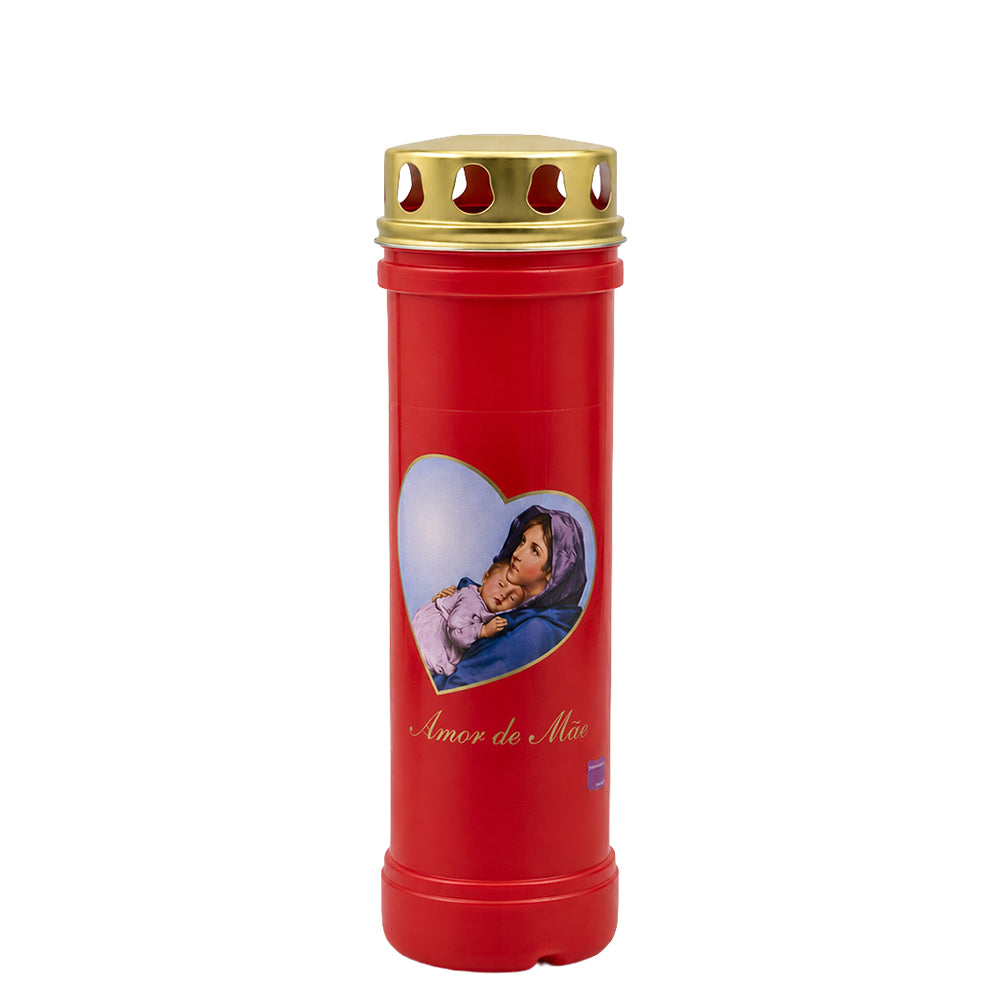 Vela Círio 60LL Coração Amor de Mãe 420gr