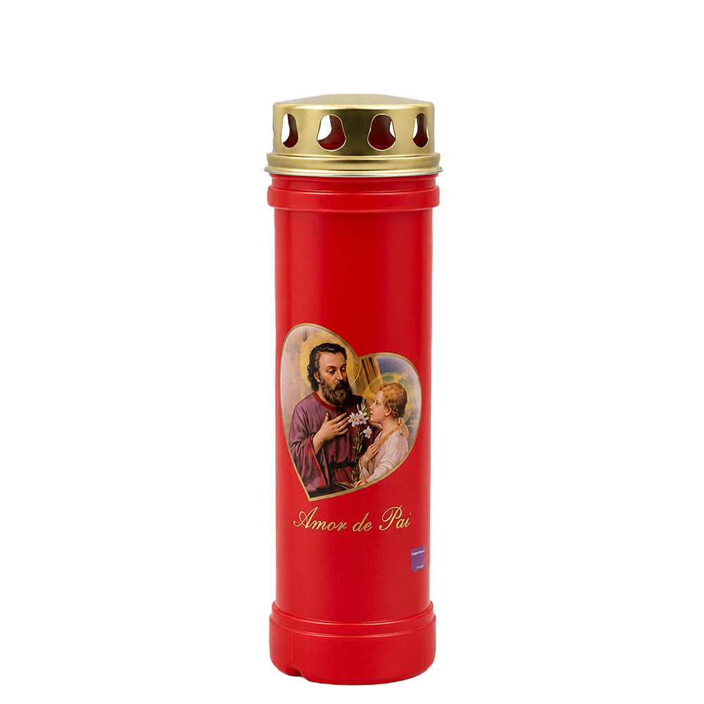 Vela Círio 60LL Coração Amor de Pai 420gr