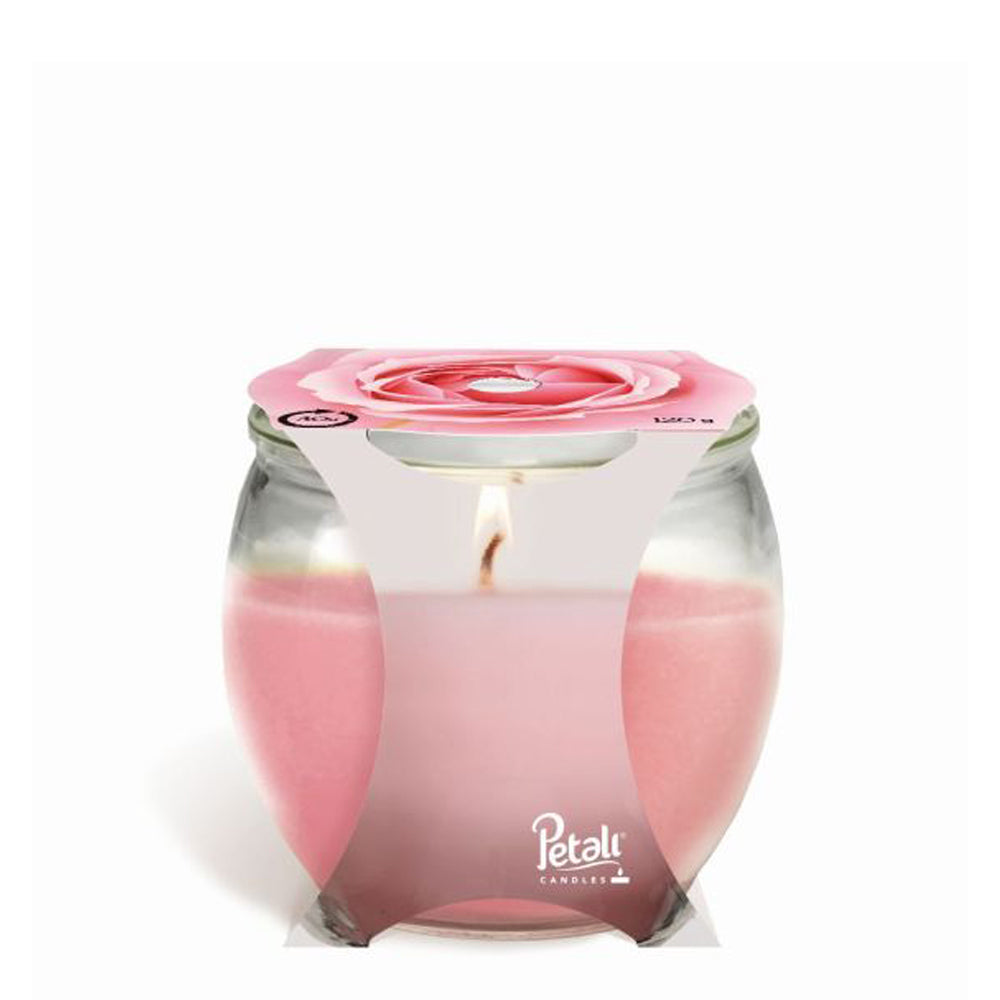 Vela Copo Aromático Rosa 30h