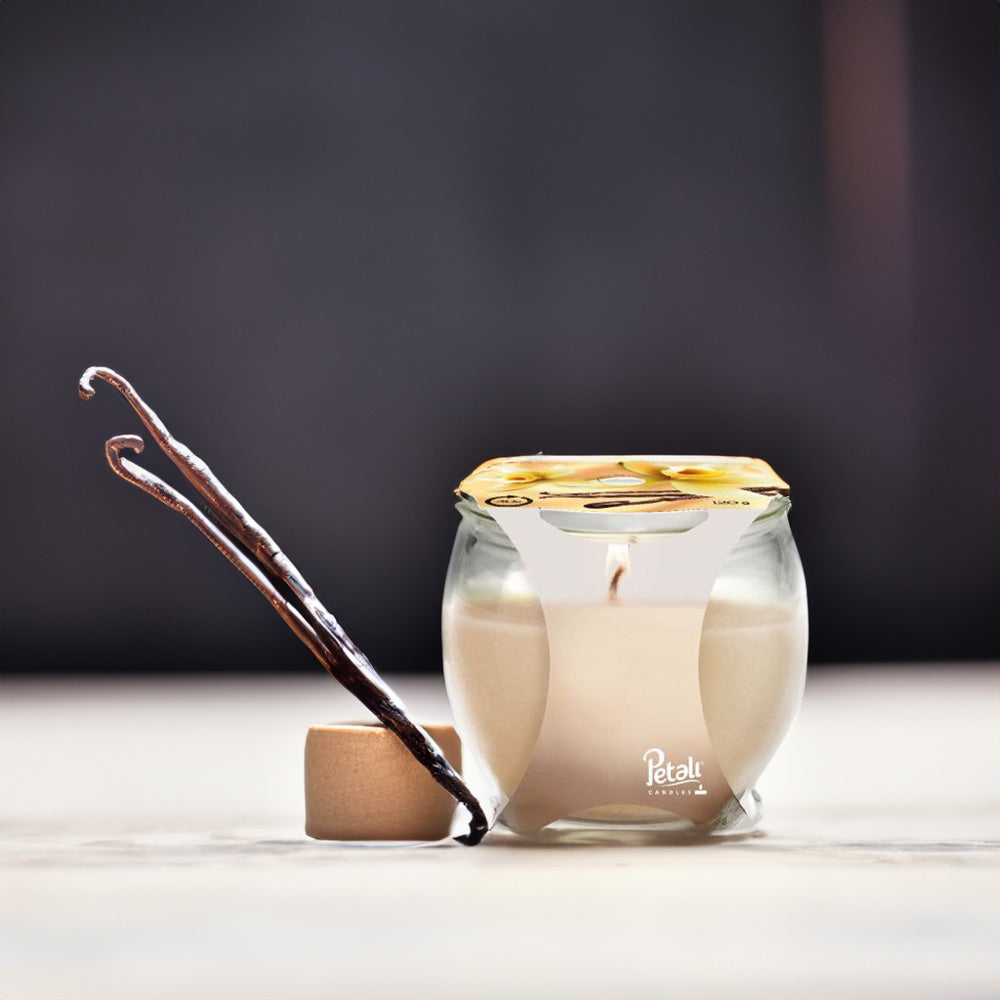 Vela Copo Aromático Baunilha 30h