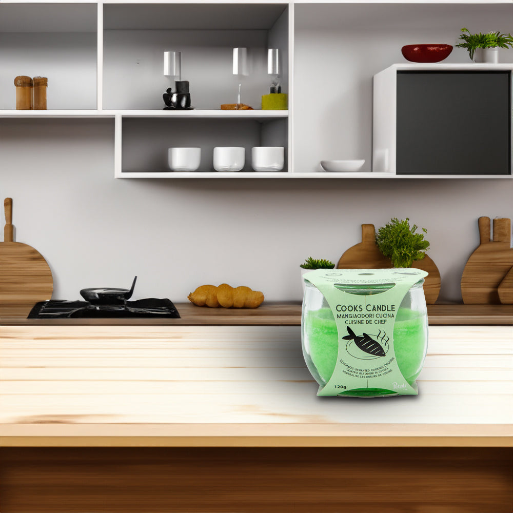 Vela Copo Aromático Anti Odor Cozinha 30h