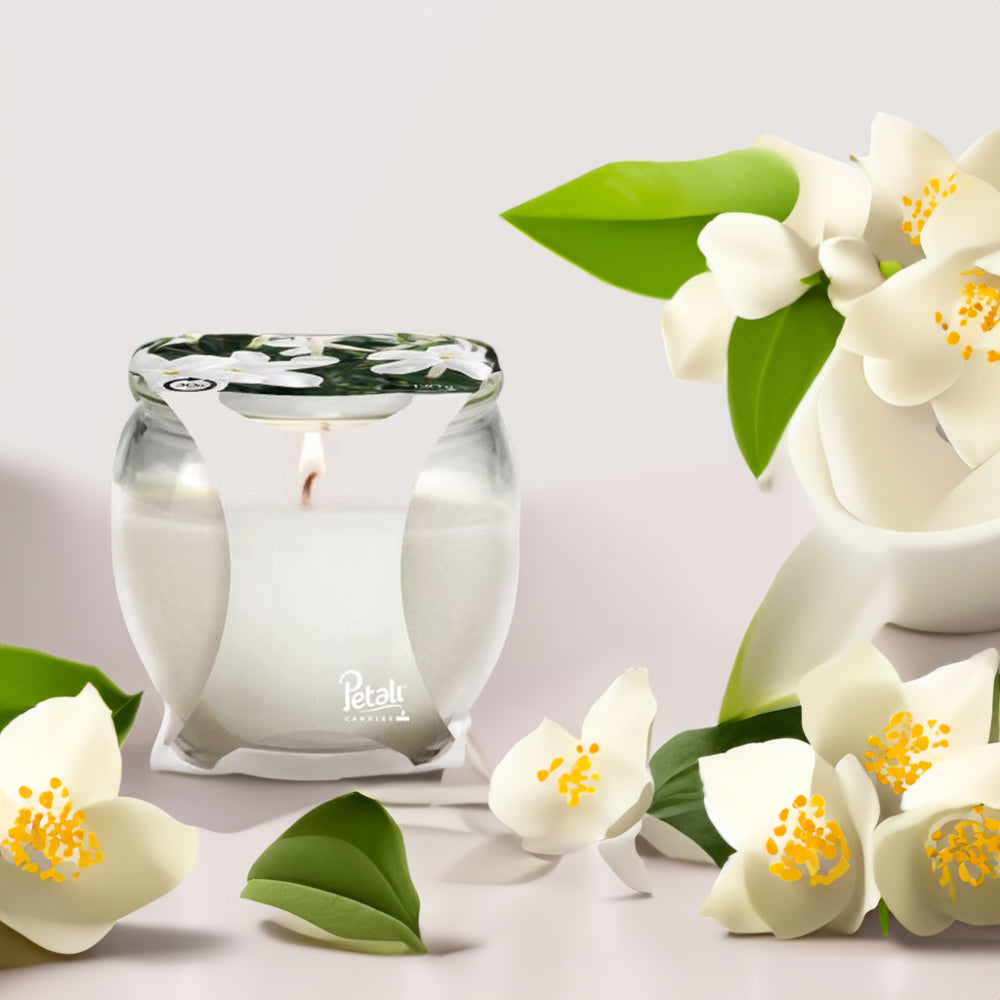 Vela Copo Aromático Jasmim 30h