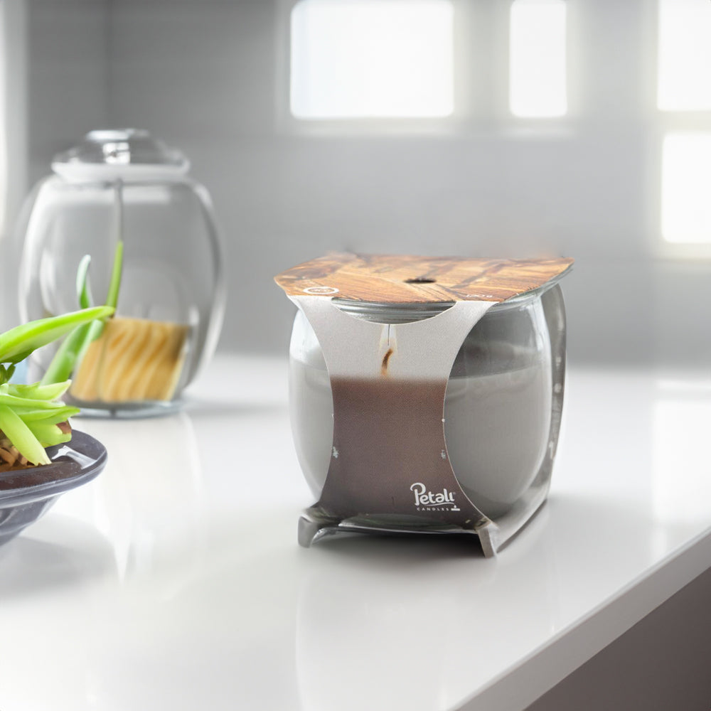 Vela Copo Aromático Madeira 30h