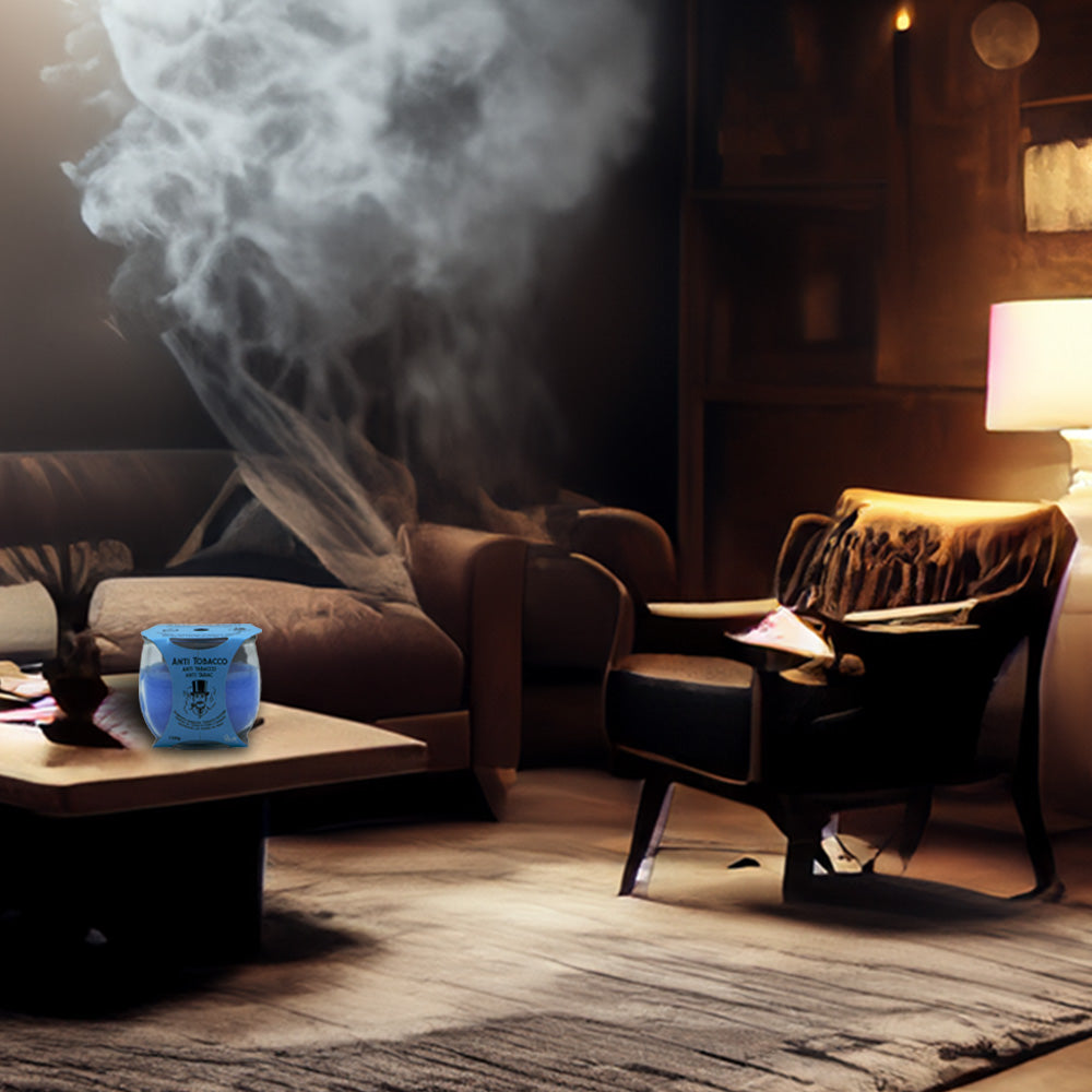 Vela Copo Aromático Anti-Tabaco 30h