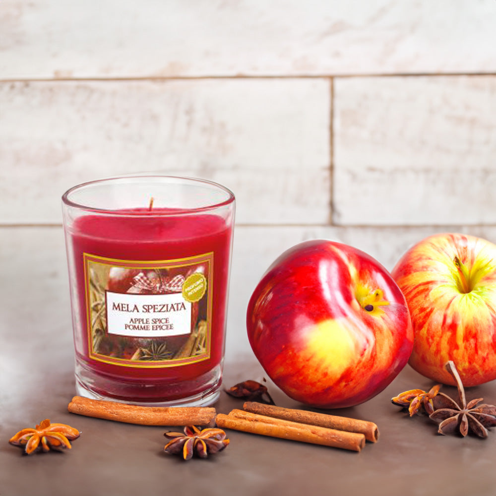 Vela Copo Aromático Maçã & Especiarias 45h