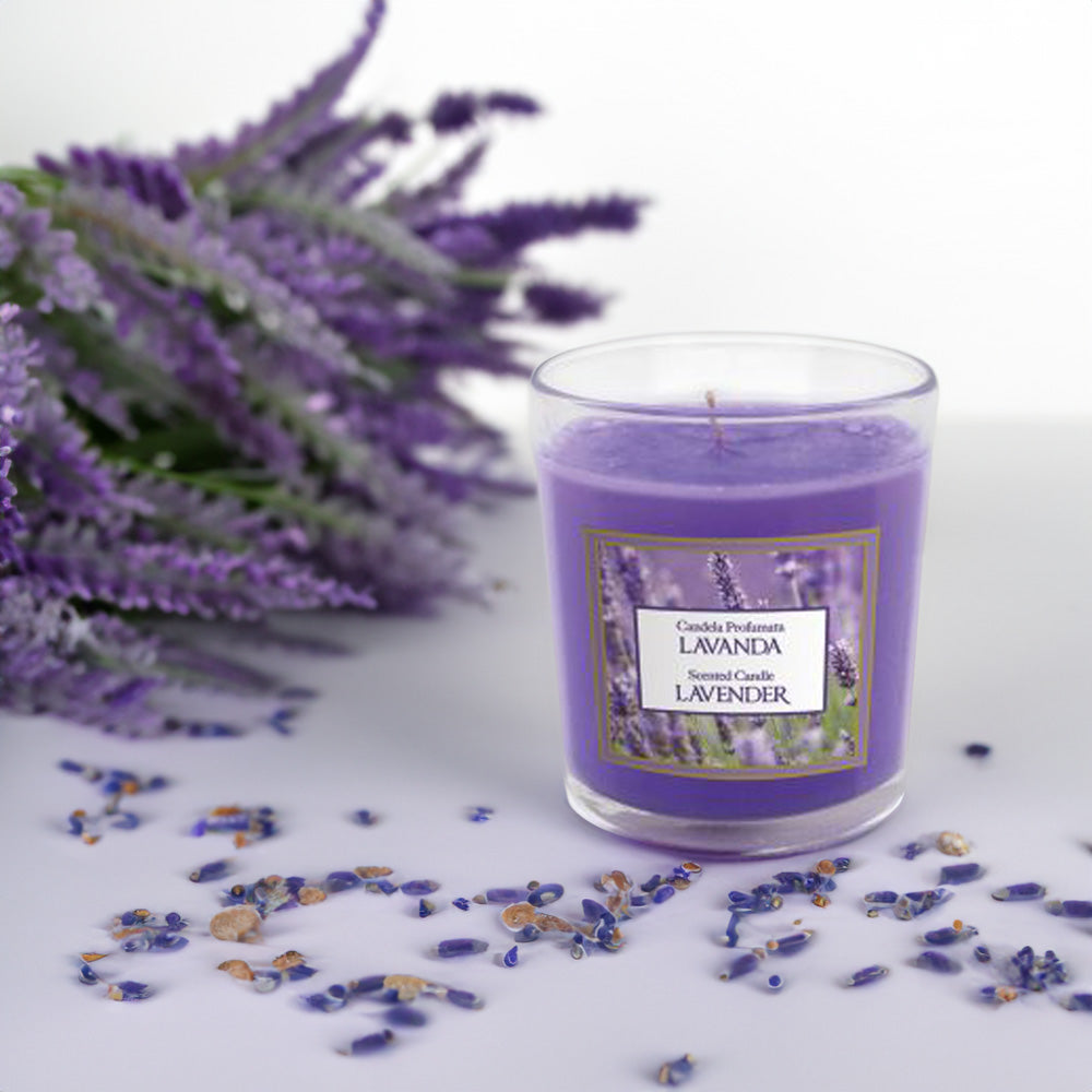Vela Copo Aromático Lavanda 45h