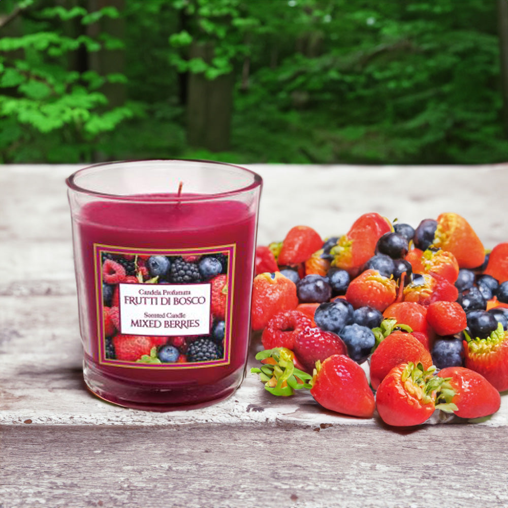 Vela Copo Aromático Frutos do Bosque 45h