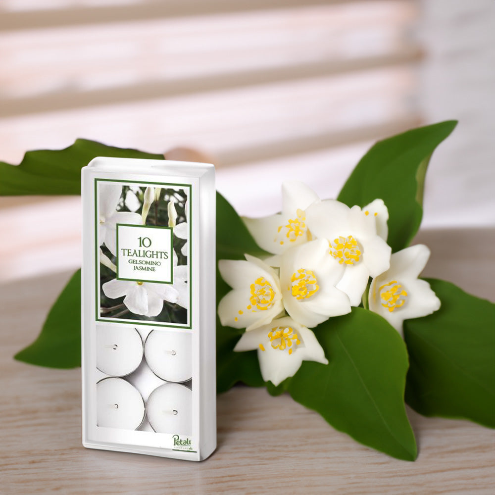 Vela Tealight Aromático Pack.10 Jasmim 4h