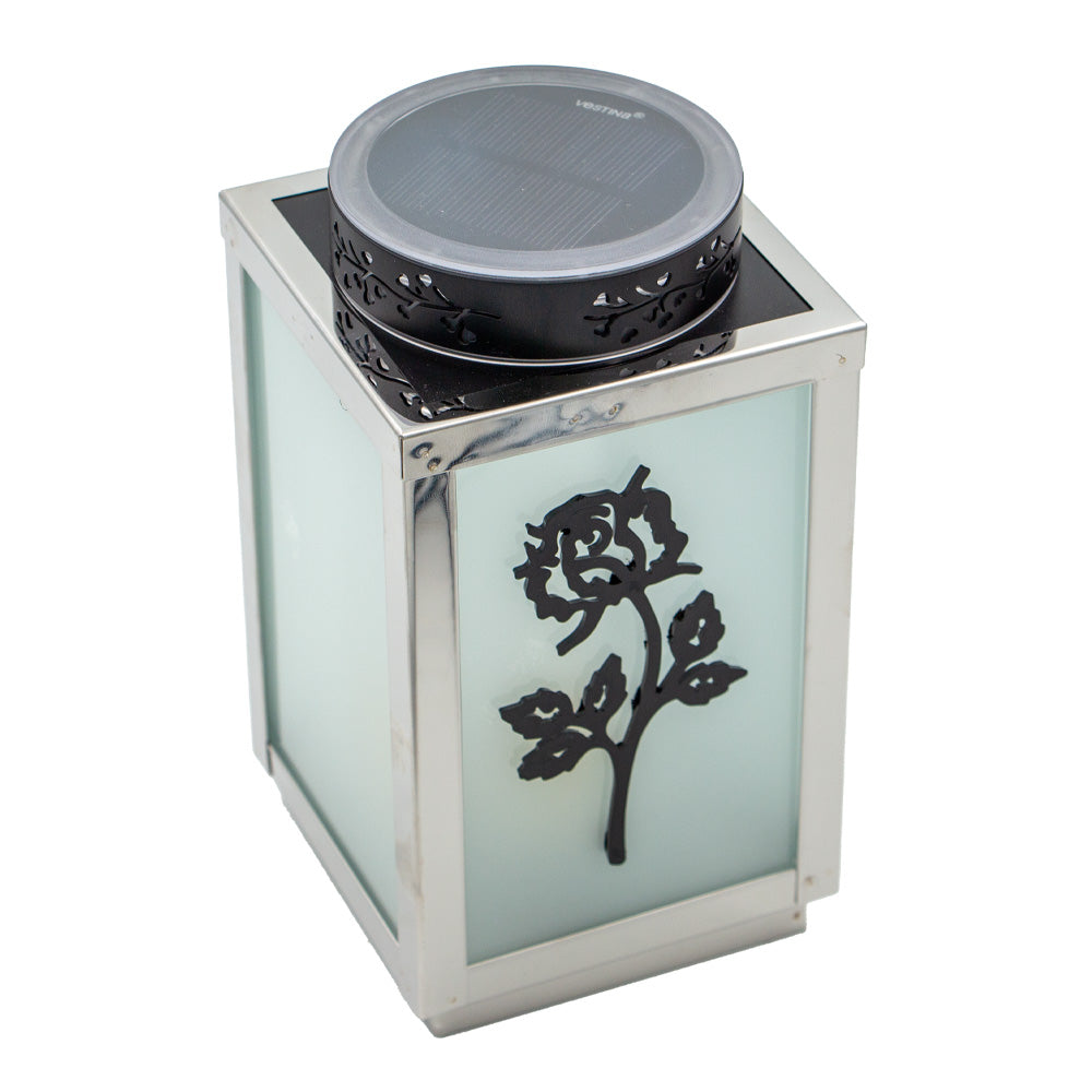 Vela Candeeiro Solar Rosa