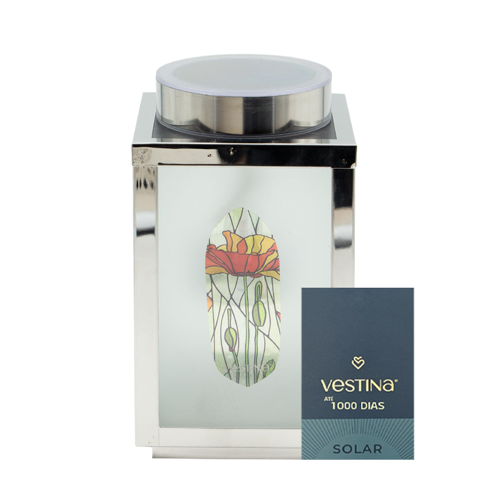 Vela Candeeiro Solar Vital Papoila