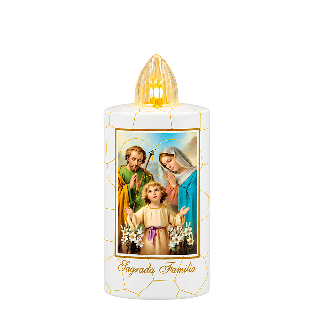 Vela Círio LED E30L 365 dias Sagrada Familia