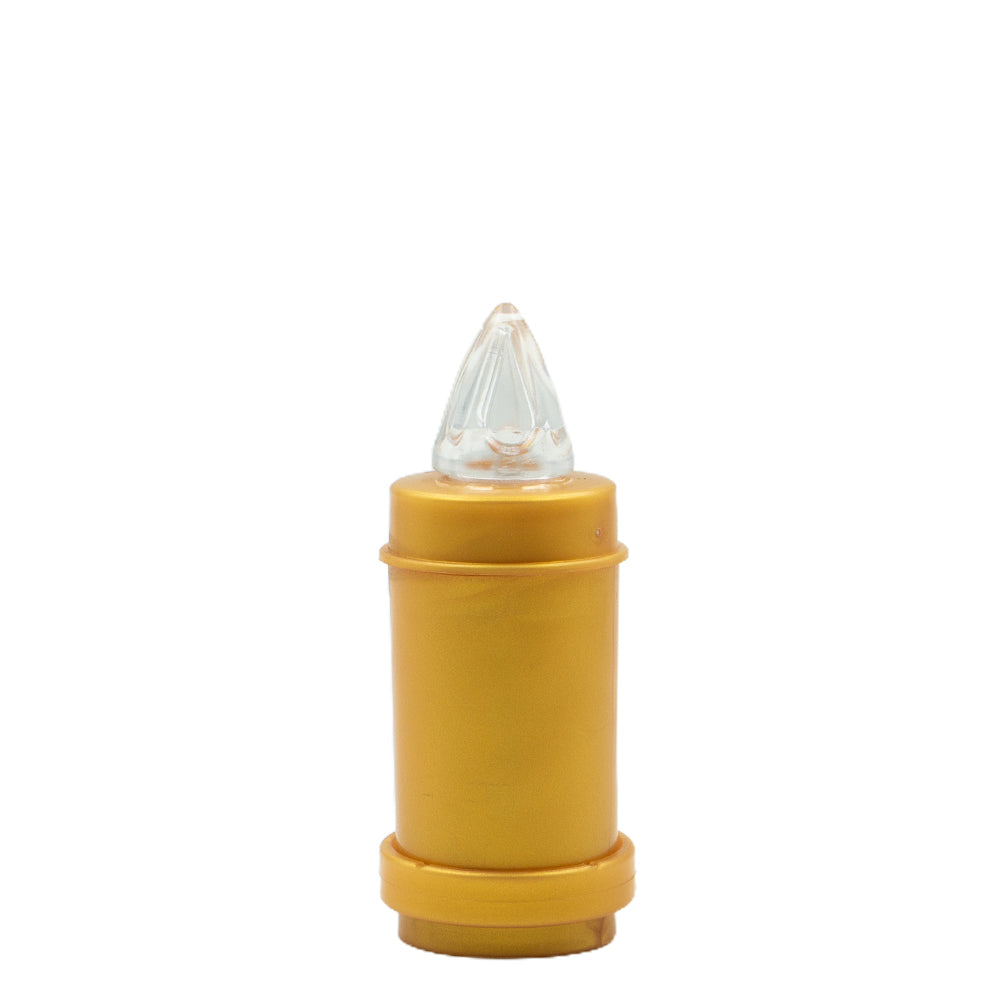 Vela Elétrica E400 Dourada com adesivo