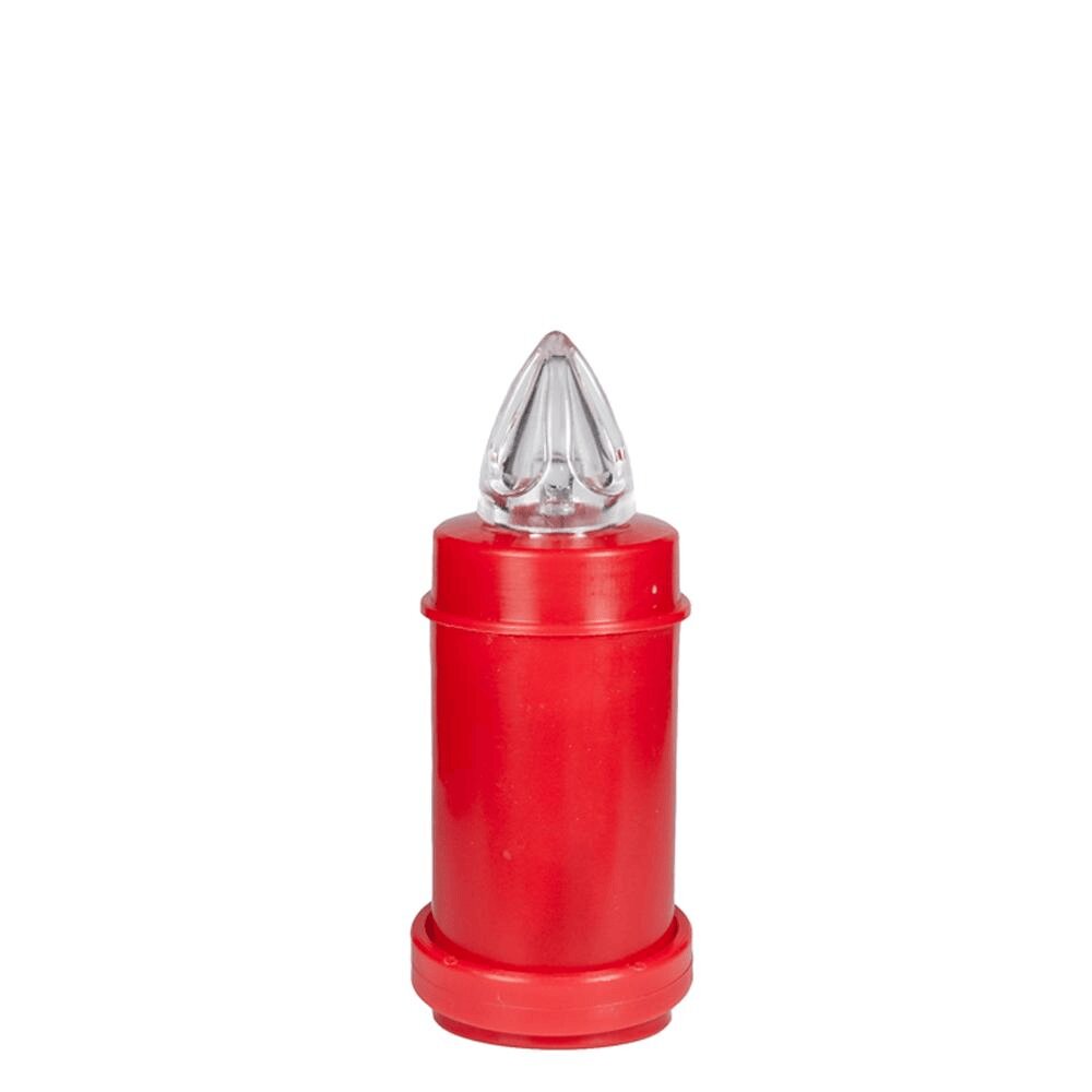 Vela Elétrica E400 Vermelha com adesivo