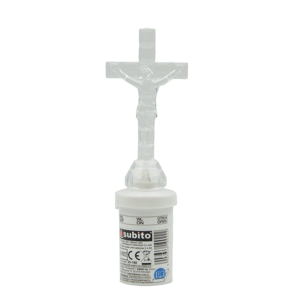 Vela Cirio LED Cruz