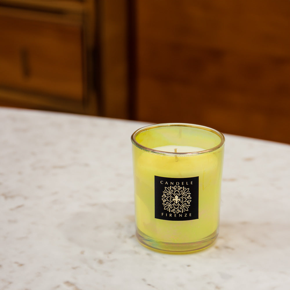 Vela Copo Firenze Aromático Chá Verde 120h