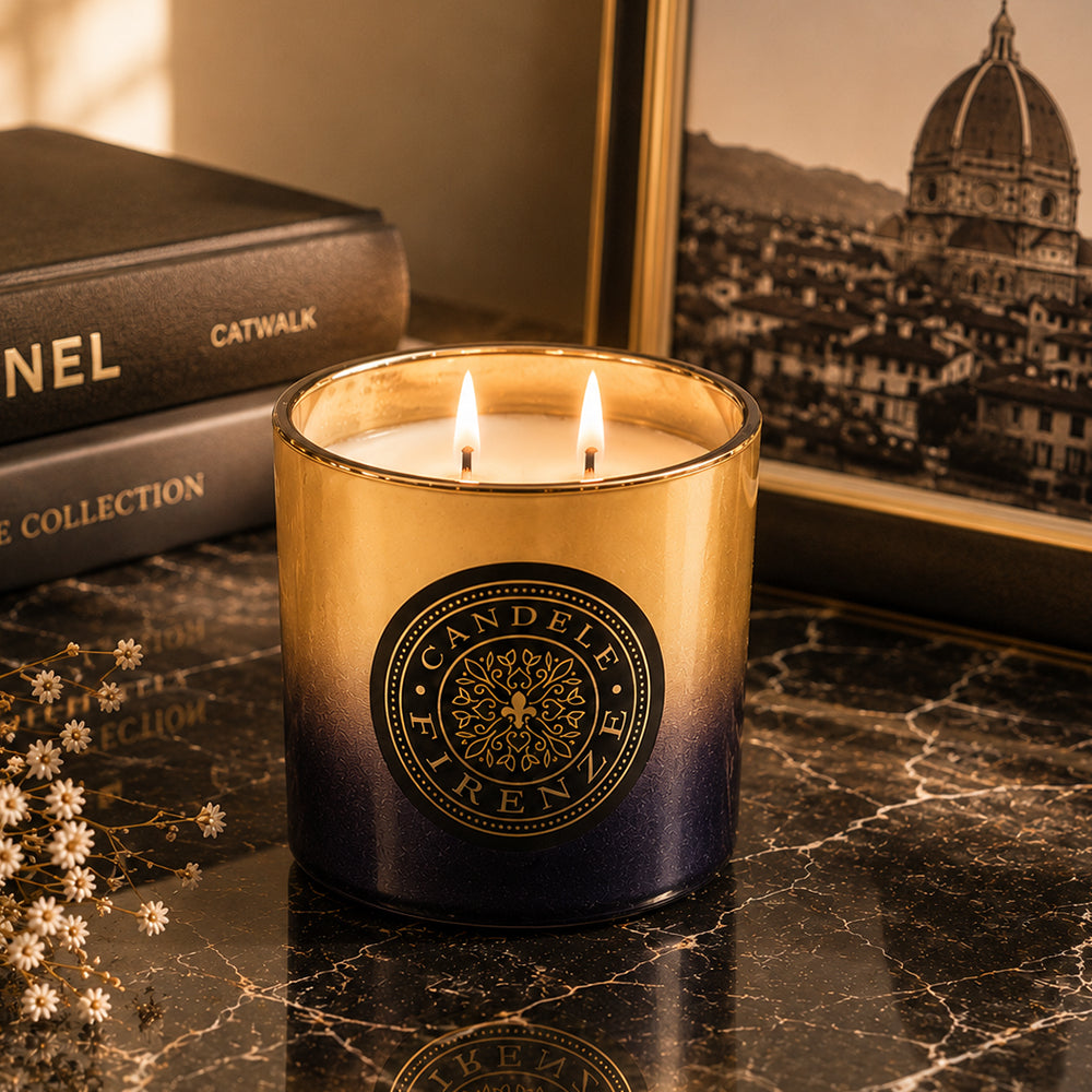 Vela Copo Firenze Aromático Veludo 85h