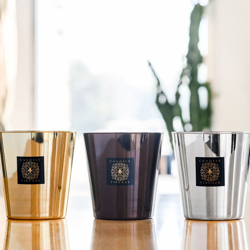 Vela Copo Firenze Aromático Vetiver 70h