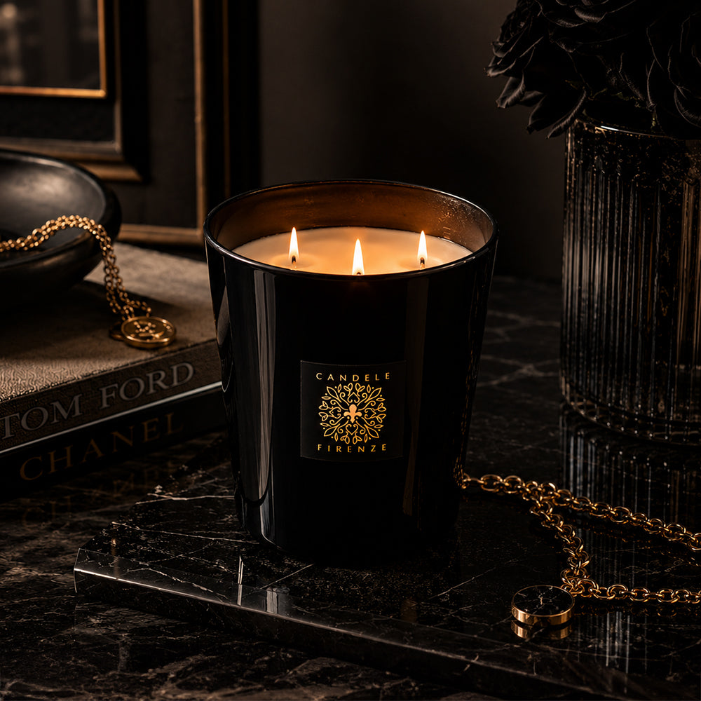 Vela Copo Firenze Aromático Vetiver 70h