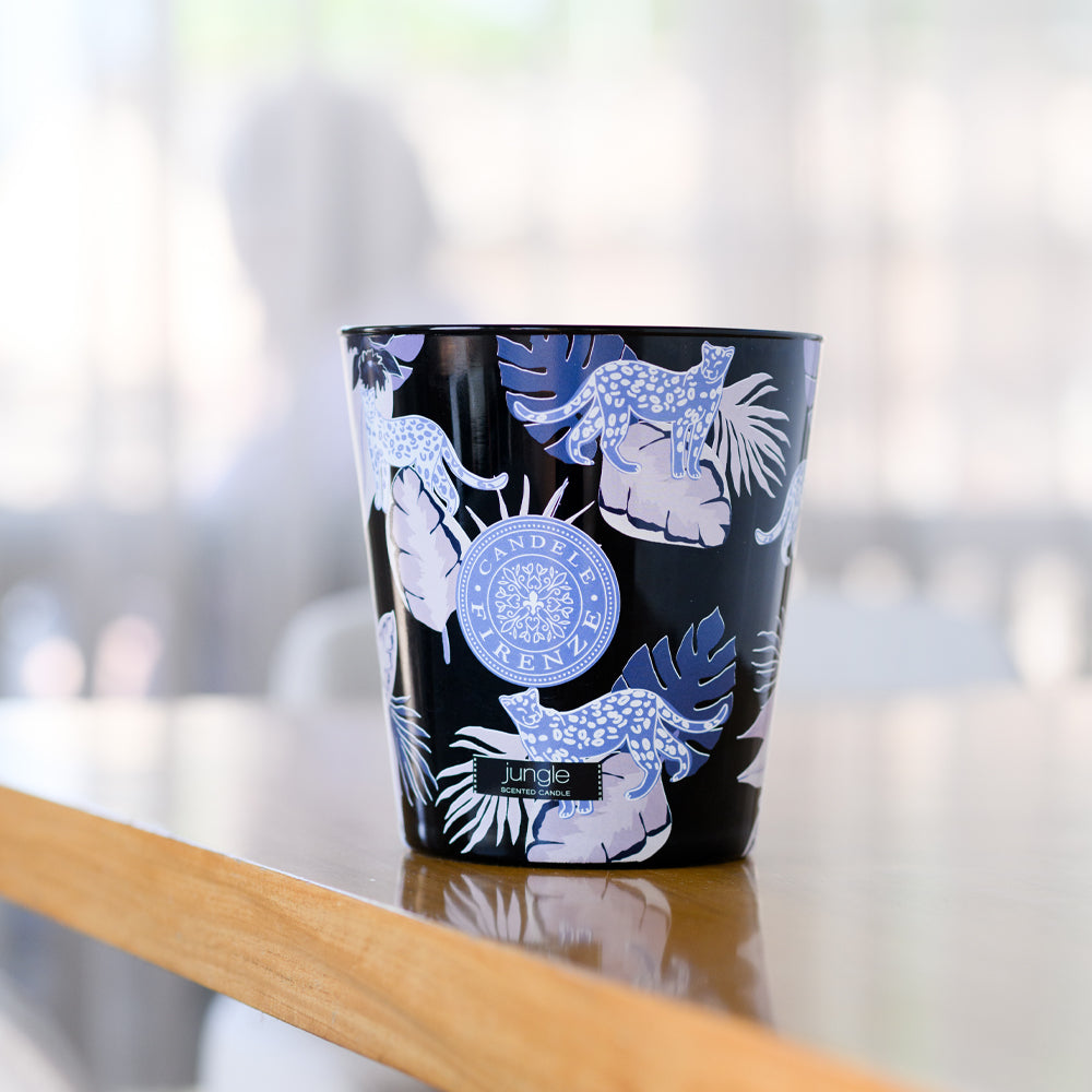 Vela Copo Firenze Mot. Selva Aromático Vetiver 70h