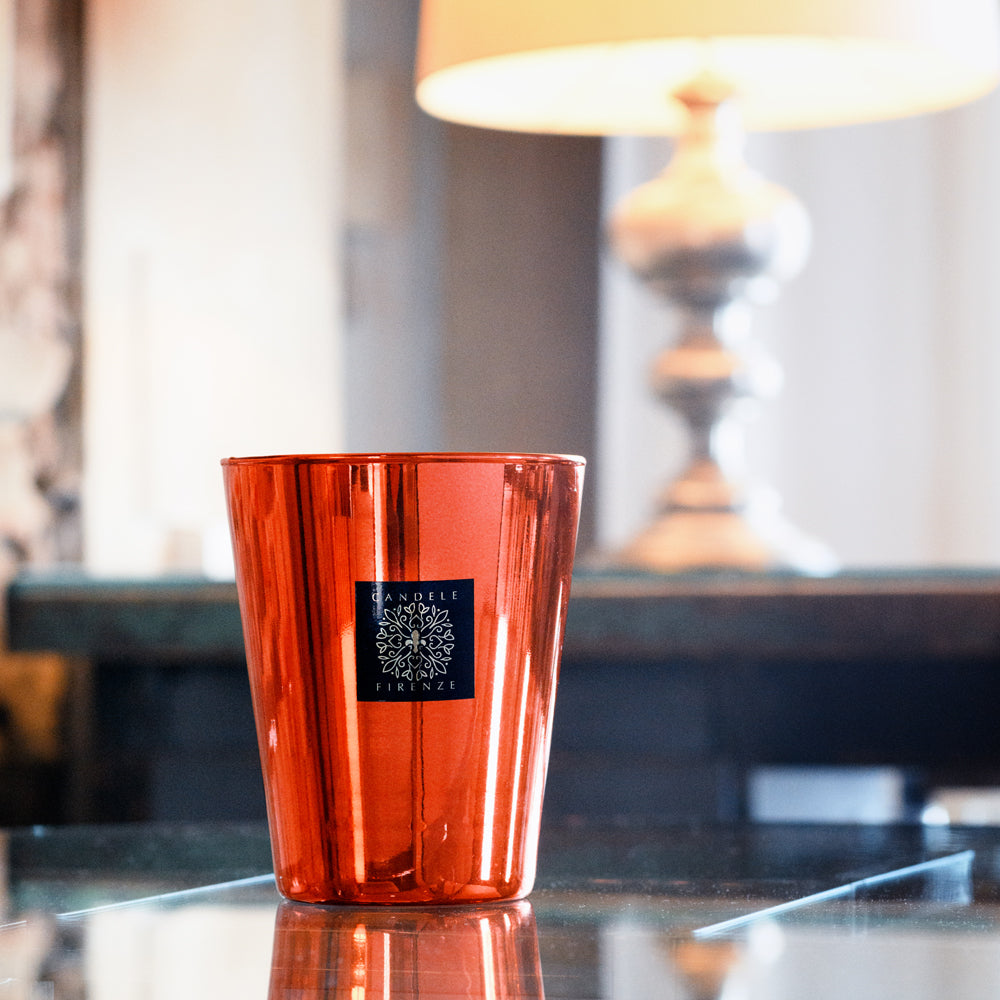 Vela Copo Firenze Aromático Baco 96h