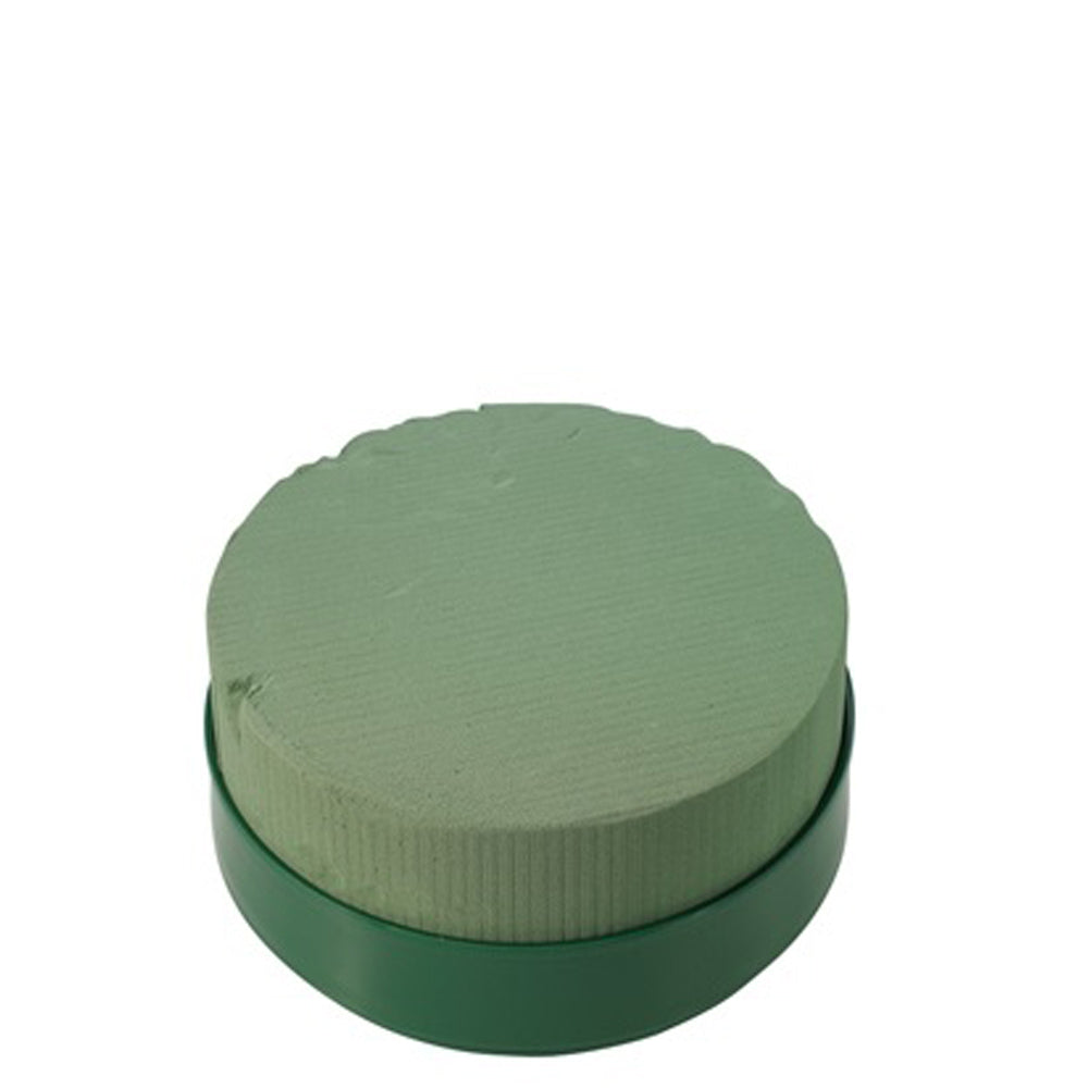 Esponja Floral Redonda p/Flores Naturais 180x75mm