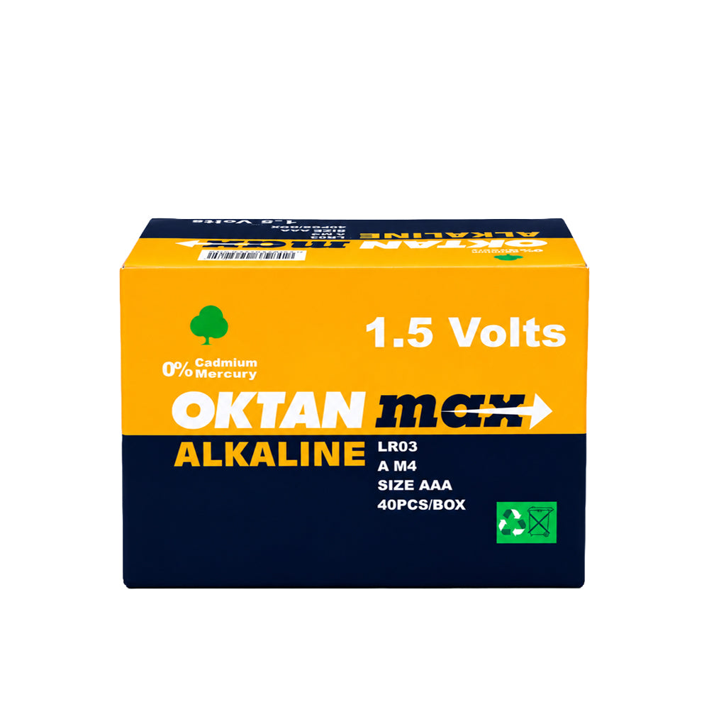 Pilhas Alcalinas OKTAN MAX AAA LR03