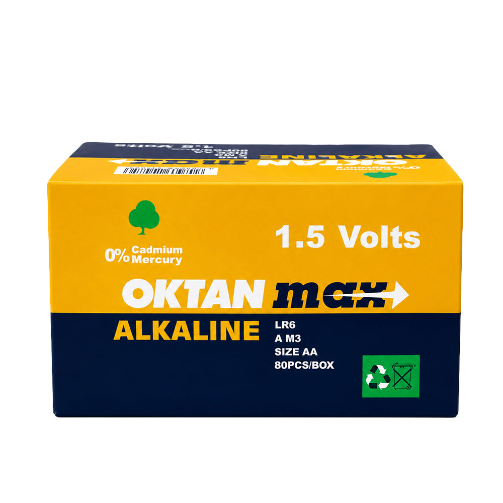 Pilhas Alcalinas OKTAN MAX AA LR06