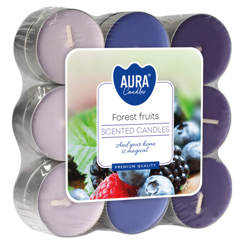 Vela Tealight Aromática Pack.18 Frutos Silvestres 4h