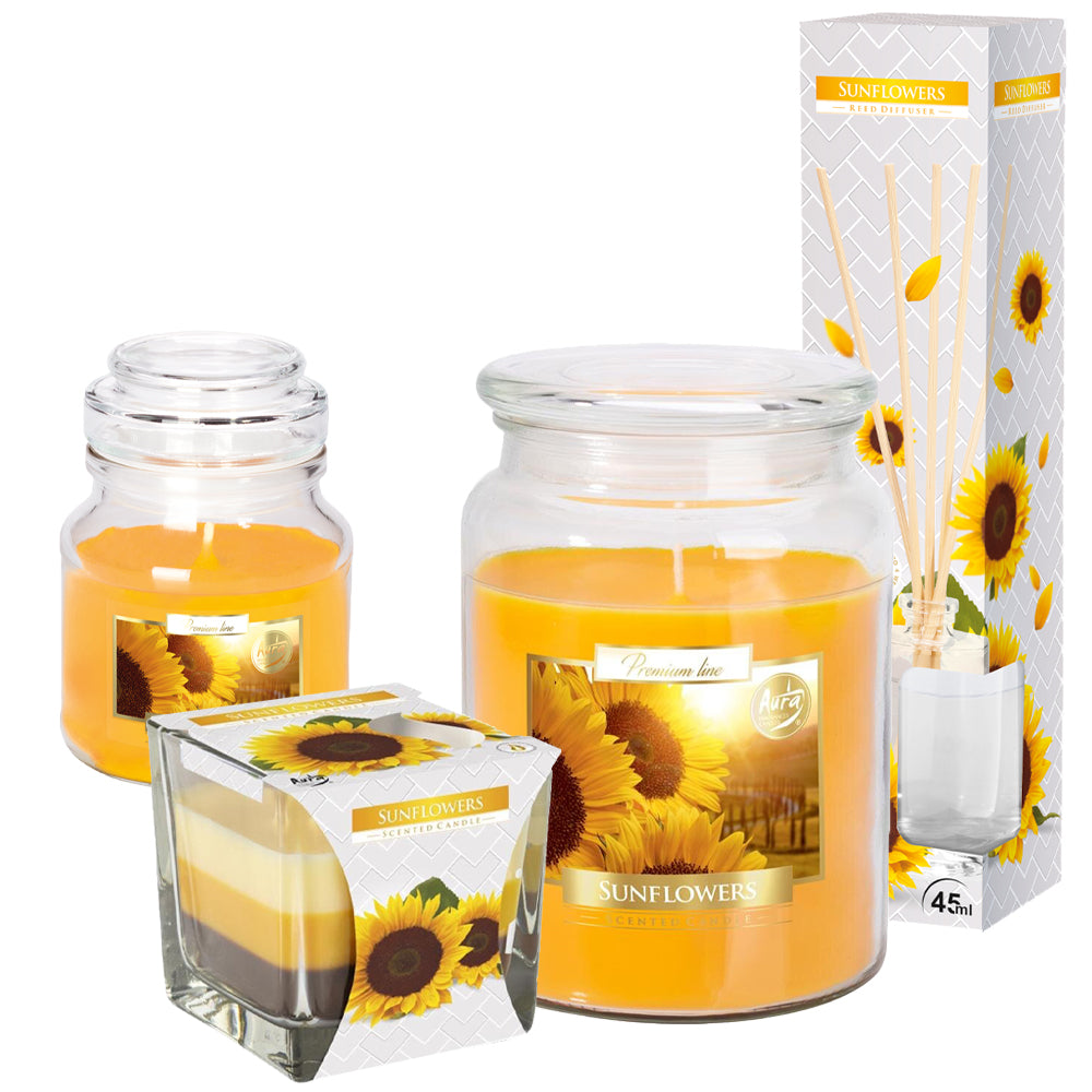 Pack Vela Aromática Girassol