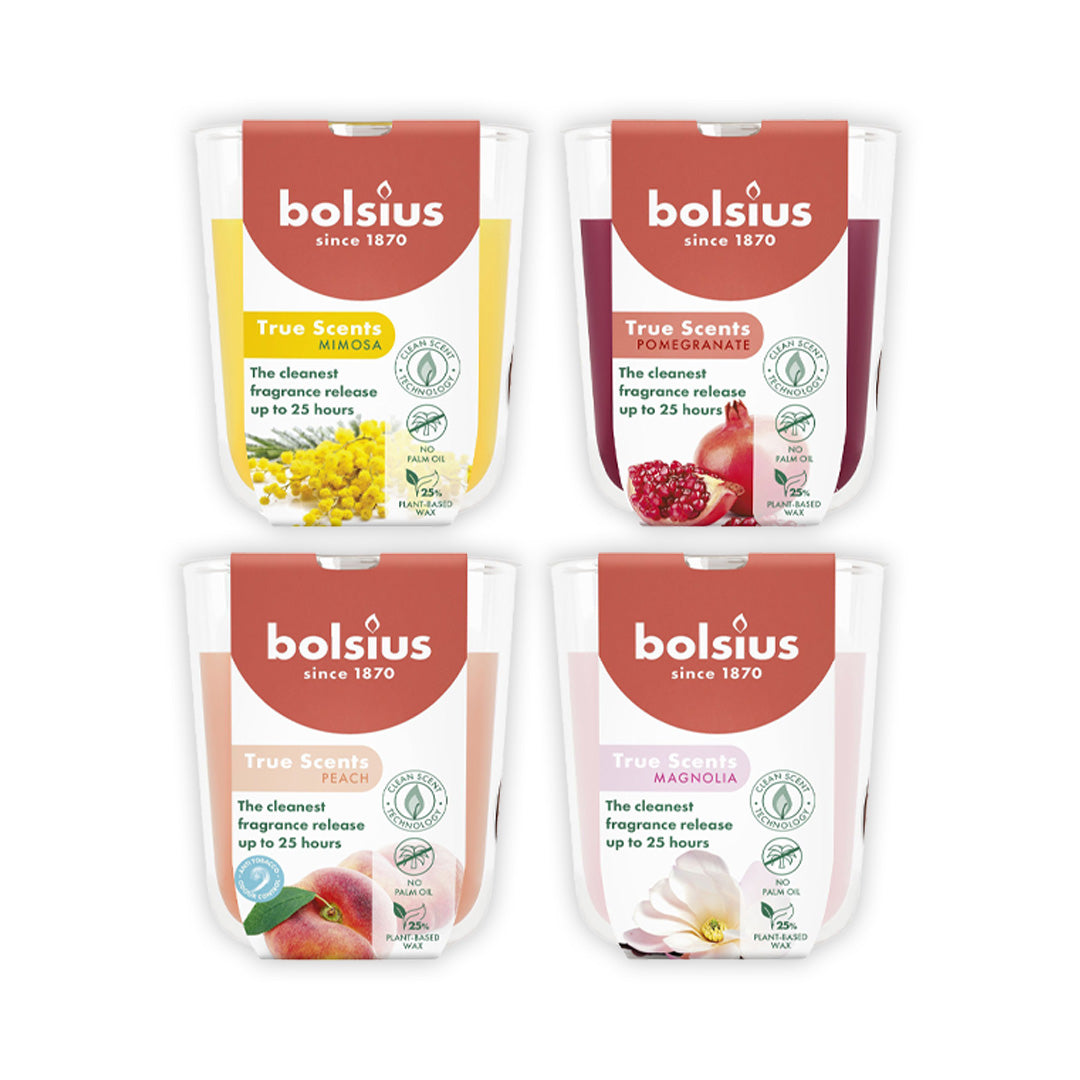 Pack 4 Velas Copo Aromático 25h