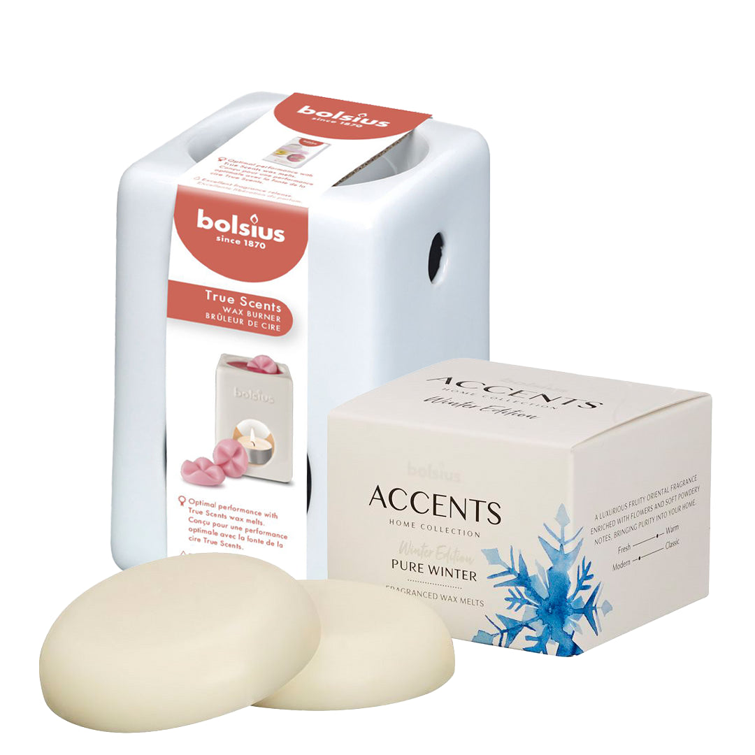 Pack Queimador Quadrado e 2 Essências Aromáticas