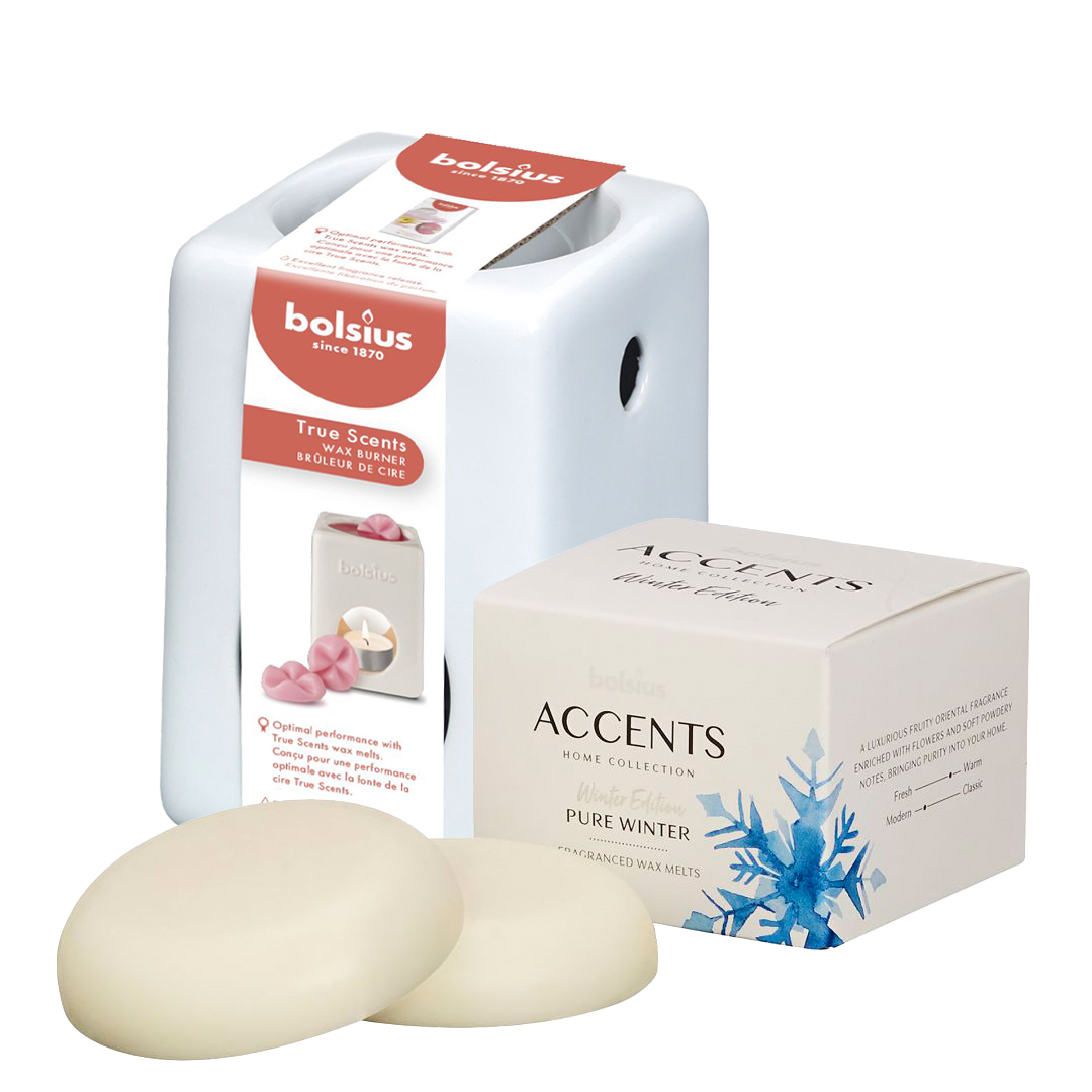 Pack Queimador Quadrado e 2 Essências Aromáticas