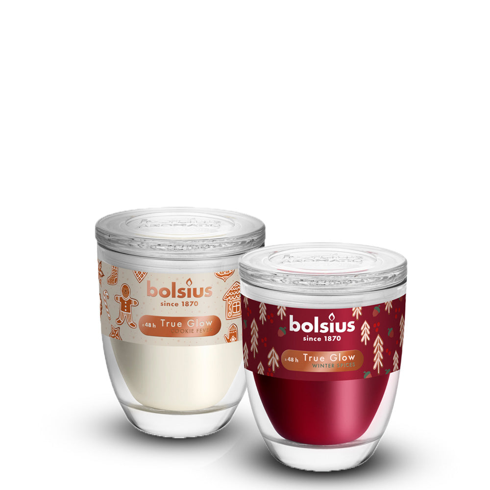 Pack Vela Copo Aromático 120X100mm Natal