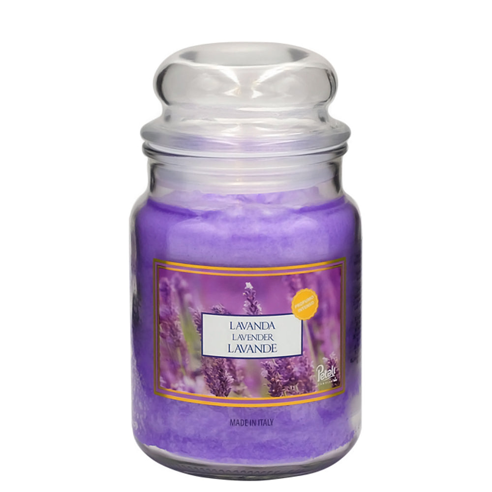 Vela Frasco Aromático Lavanda 100h