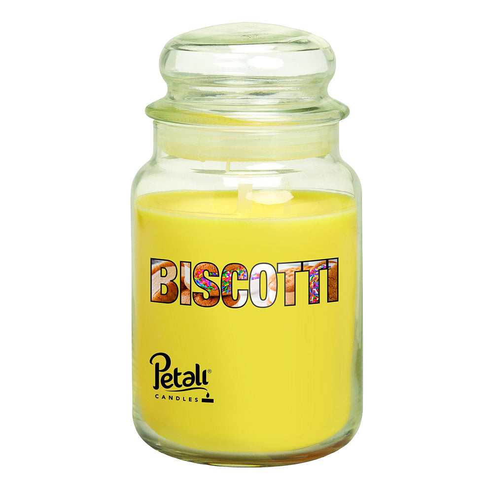 Vela Frasco Aromático PTBJ Baunilha & Macarons 100h