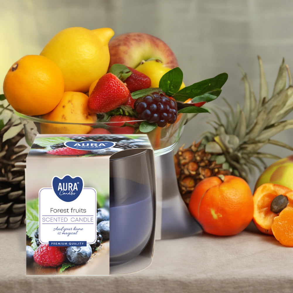 Vela Copo Aromático Frutos Silvestres 24h