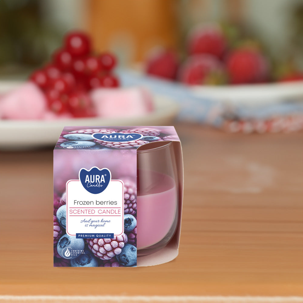 Vela Copo Aromático Bagas Congeladas 24h