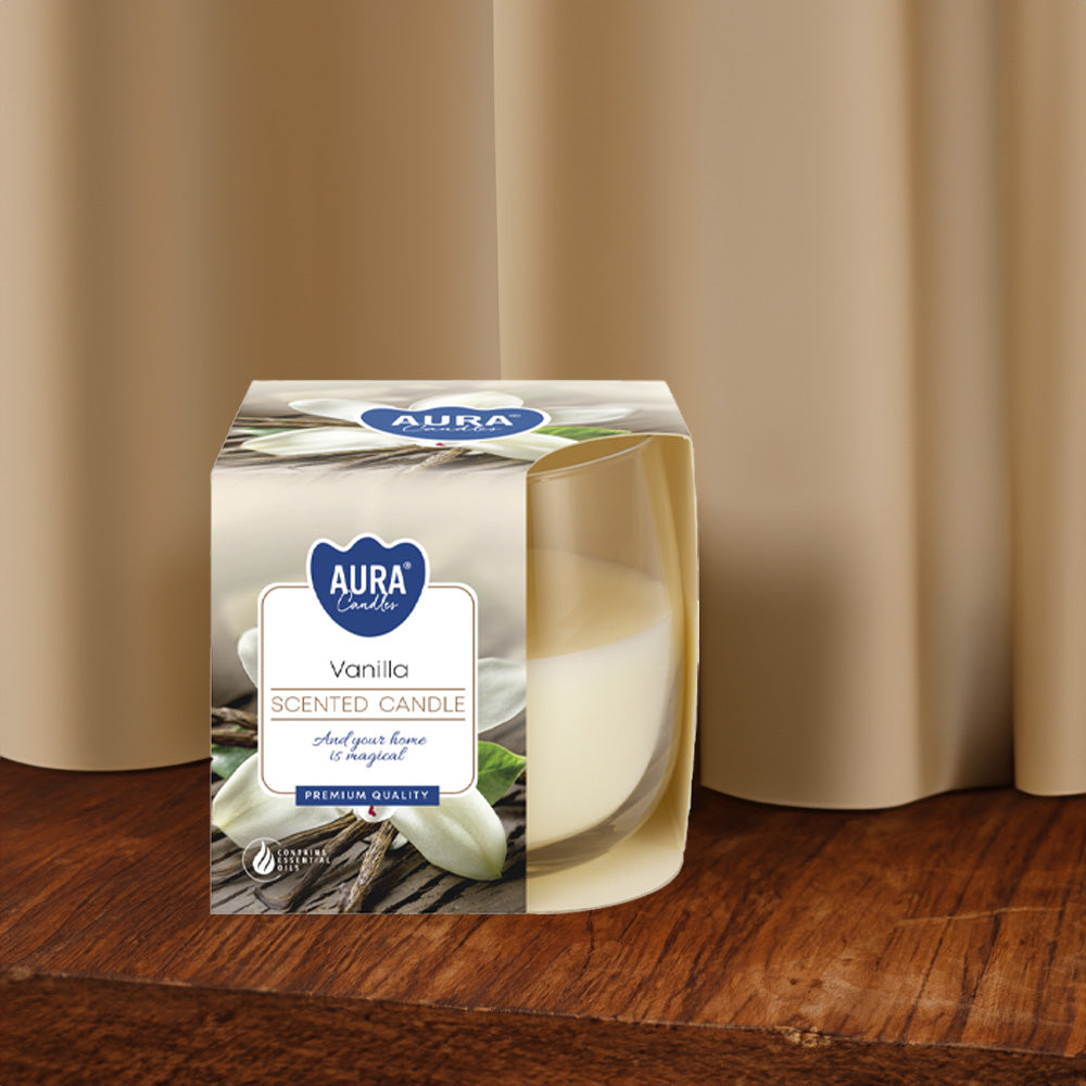 Vela Copo Aromático Baunilha 24h