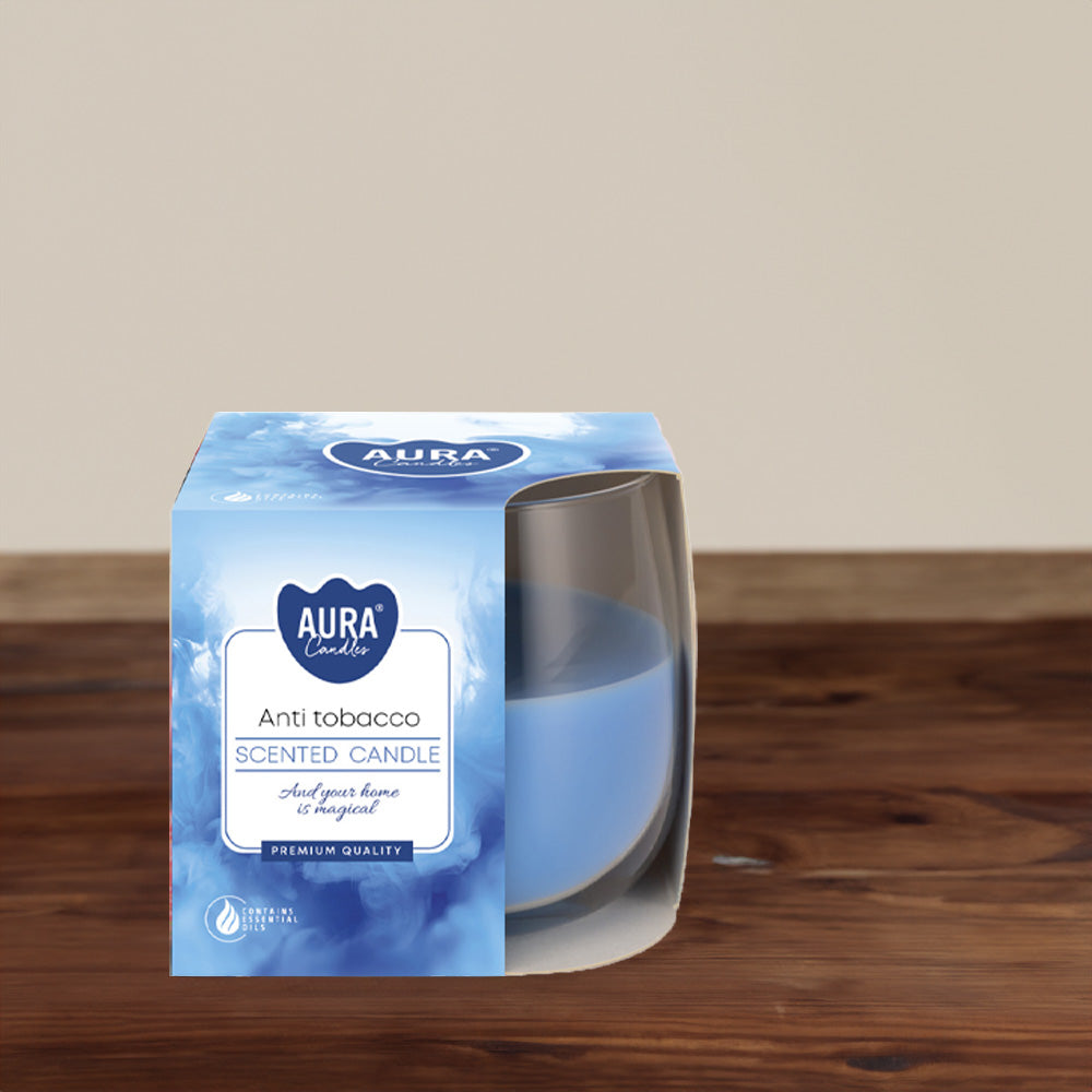 Vela Copo Aromático Anti Tabaco 24h