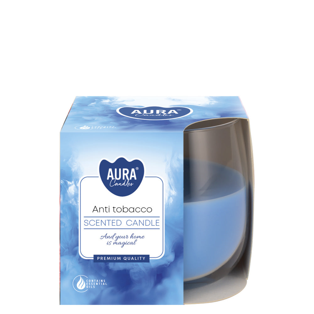 Vela Copo Aromático Anti Tabaco 24h