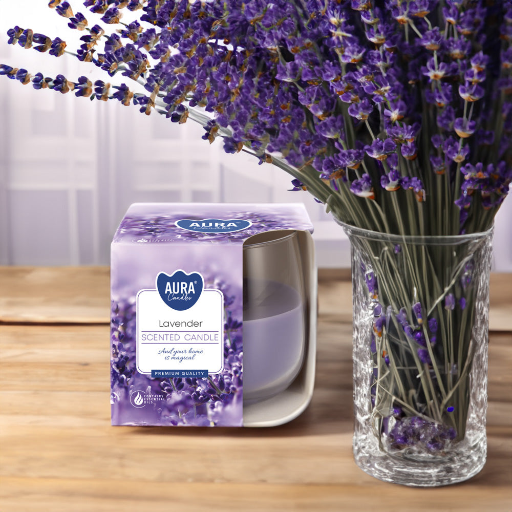 Vela Copo Aromático Lavanda 24h
