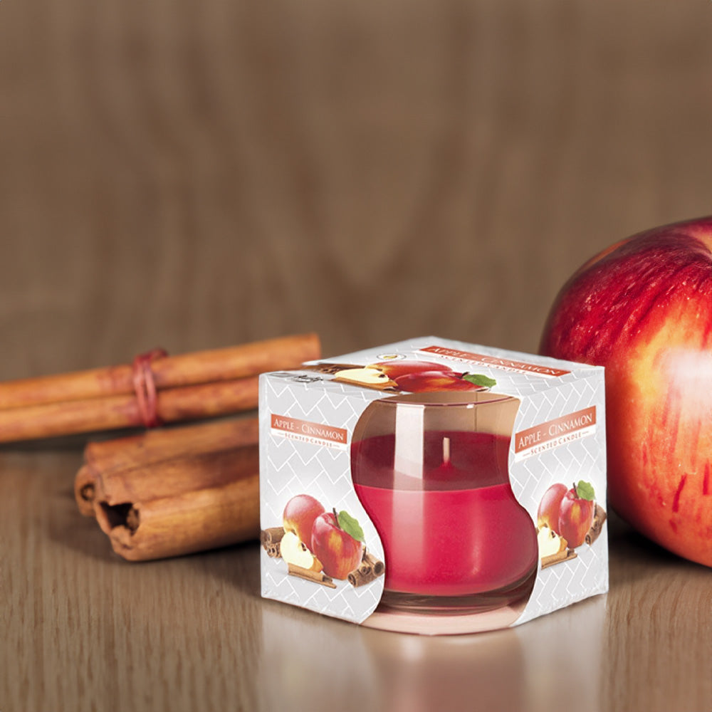 Vela Copo Aromático Maçã & Canela 24h