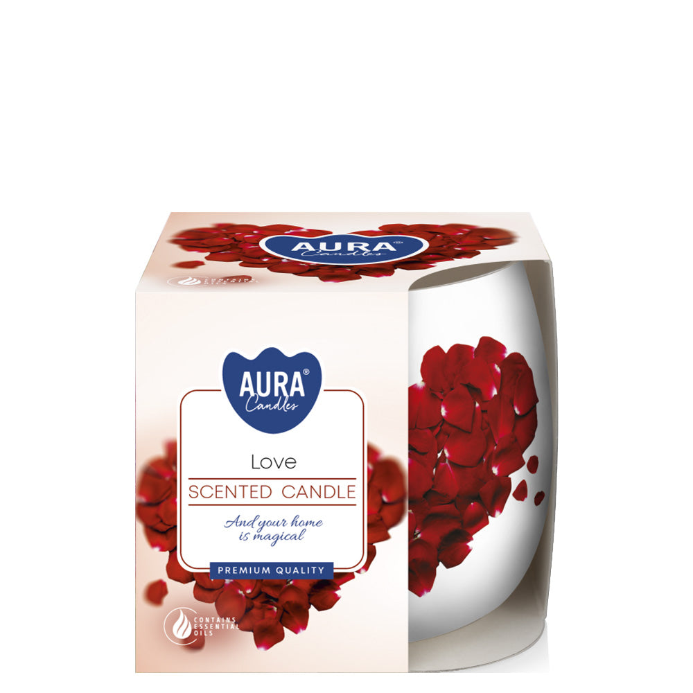 Vela Copo Aromático Amor 20h