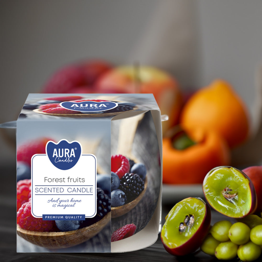 Vela Copo Aromático Frutos Silvestres 20h
